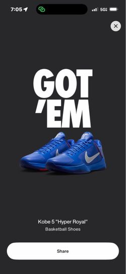 Nike Kobe 5 Protro Dodgers
