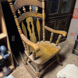 Wood Rocking Chair