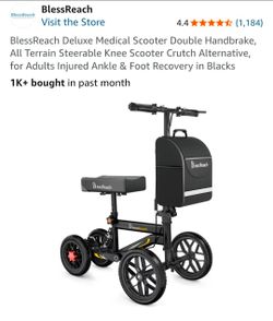 Knee Scooter, Crutch Alternative, All Terrain