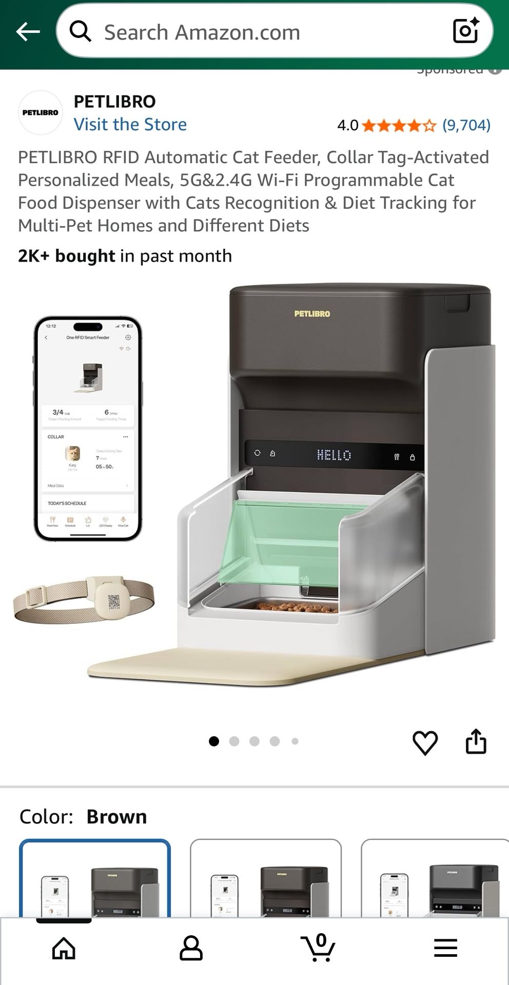 Automatic Cat Feeder 