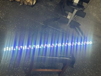 Aquaneat LED Aquarium Light Blue, Red & White 46-60inch Fresh Water Fish Tank Light, Extendable
