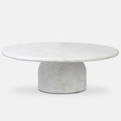 Joybird Jace Coffee Table (Lunar Concrete)