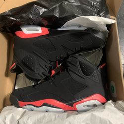 Black/Red Air Jordan 6 Retro