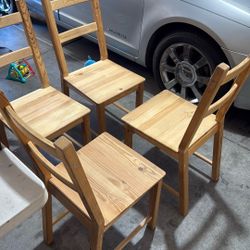 Wooden Chairs 
