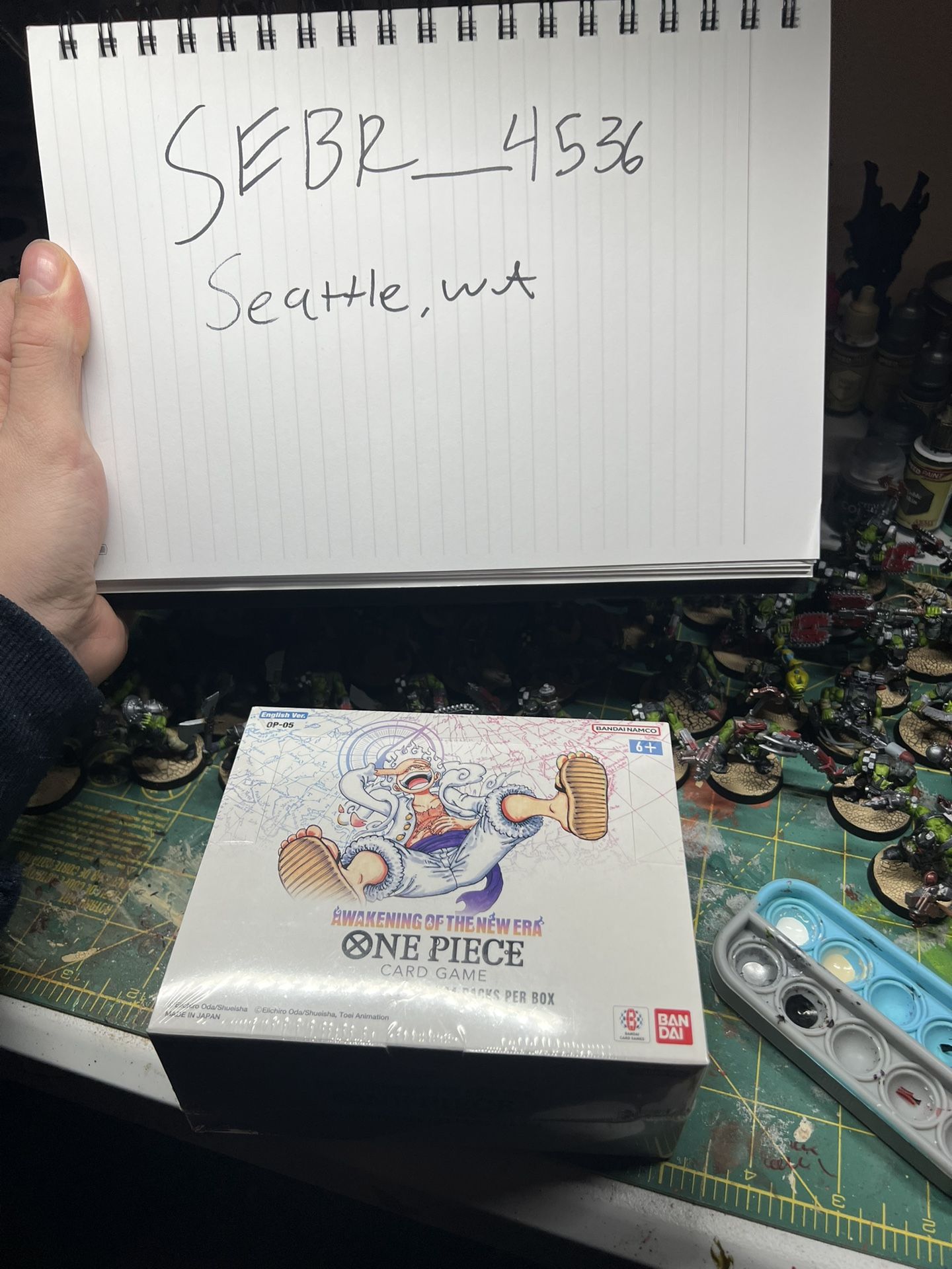 One Piece Sealed Op-5 Booster Box