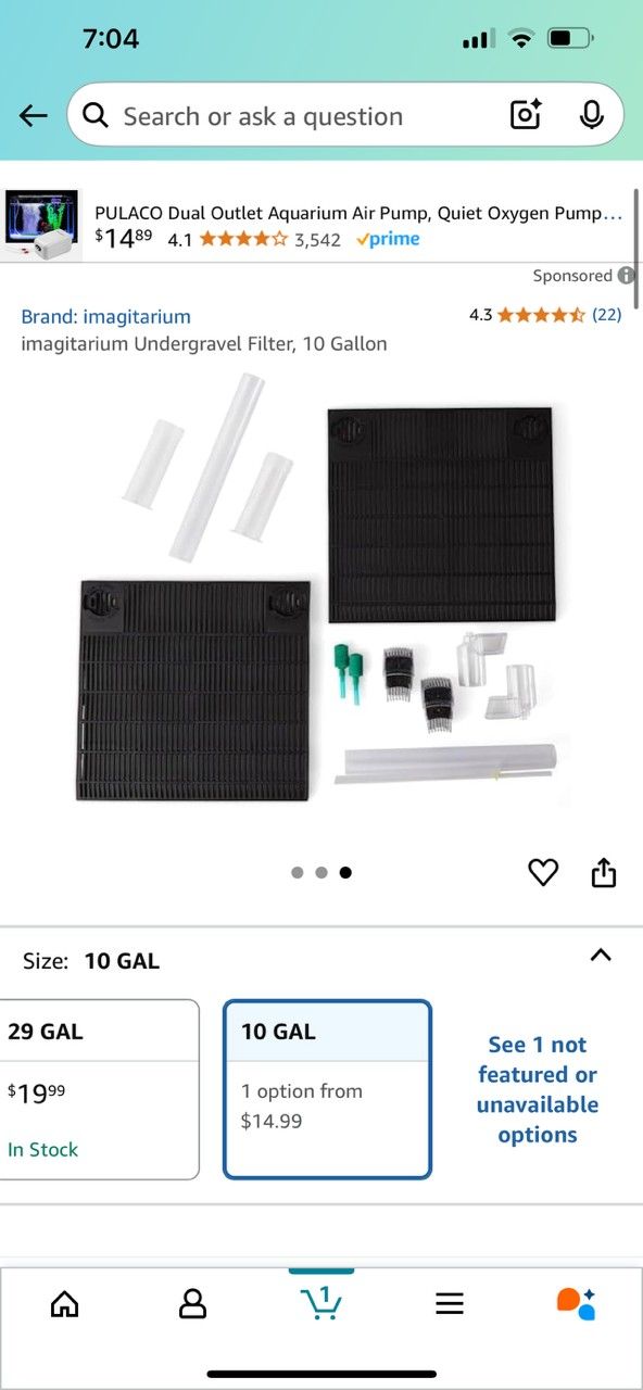 Undergravel Aquarium Filter