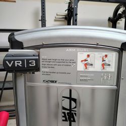 Cybex VR3 Arm Curl  Exercise Fitness Gym Equipment Workout
