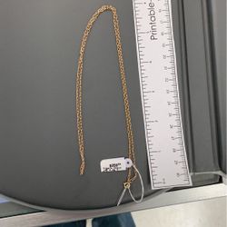 14k Gold Chain 24” 4.2g