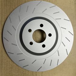 Dodge Charger Srt Hellcat 392 Scat Pack Front Slot Coated Brake Rotors Pads 
