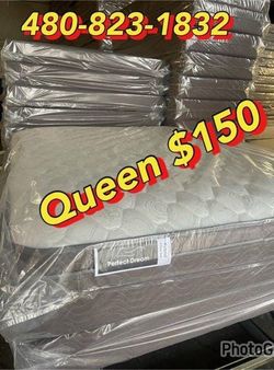 New Queen Pillow Top