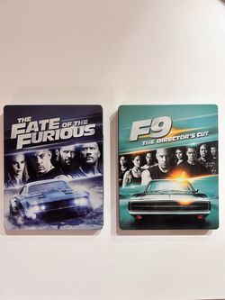 Fast & Furious 4K UHD Steelbook F8 F9
