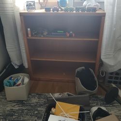 Wood Book Shelf