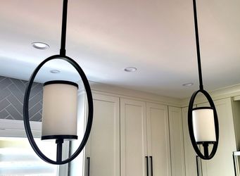 Black Matte Finish Light Pendant
