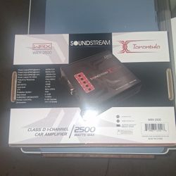 Soundstream Taratula 2500 Watts Class D Amplifier Brand New In The Box 