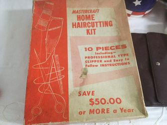 Very old barber set