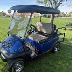 Street-Legal 4-Seater Club Car Golf Cart