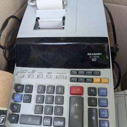 Sharp EL-1197P III 12 Digit Electronic Printing Adding Machine