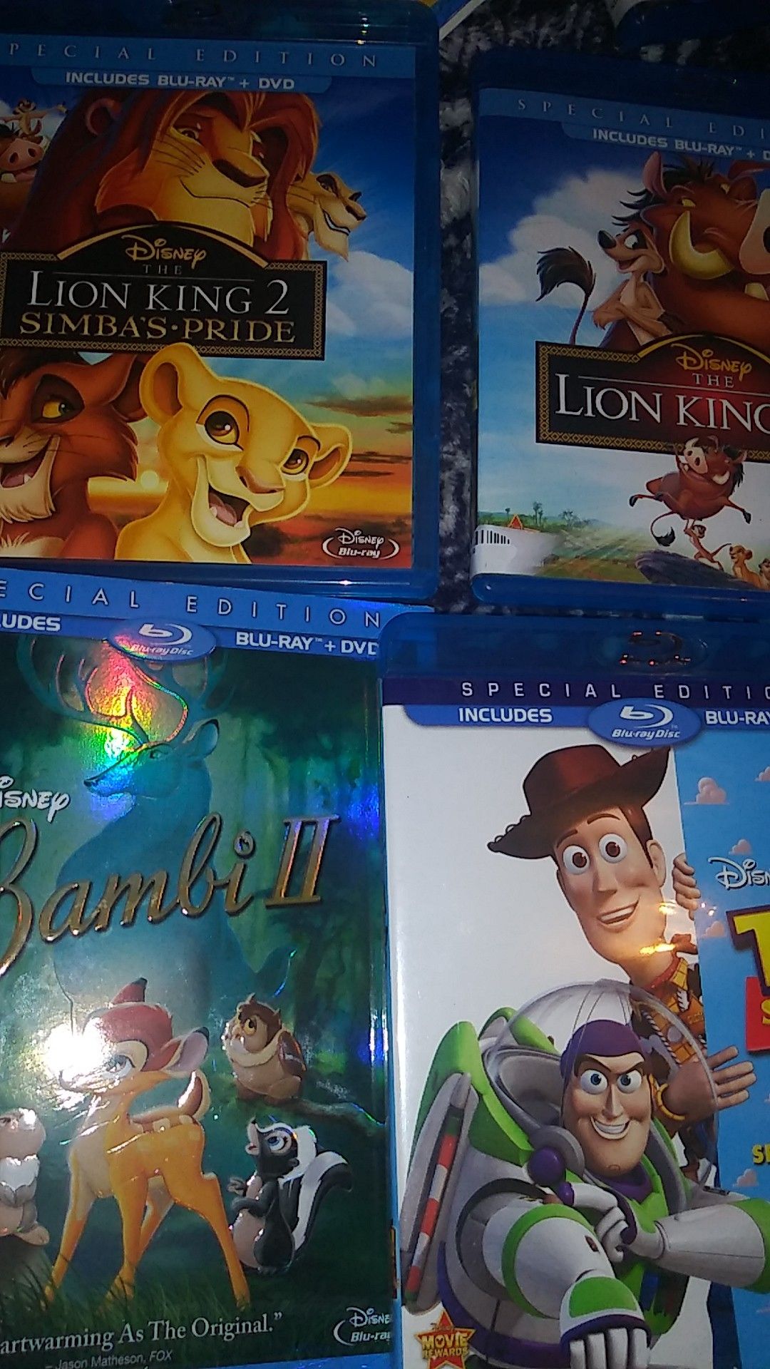 Disney special edition movies