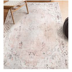 Pink Boho Area Rug (3x5)