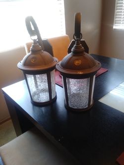 2 Outside lamp