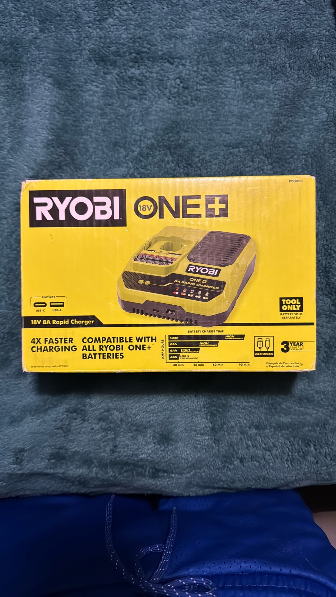 Ryobi One+ Charger