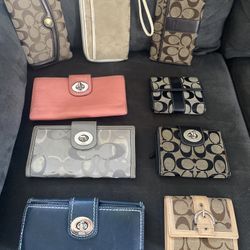 Coach wallets 