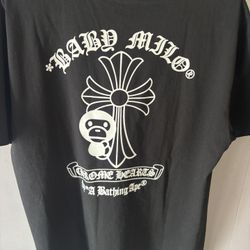 Black Chrome Bape t Shirt 