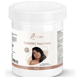 Turmeric Face Cream – 4 oz (Handmade)