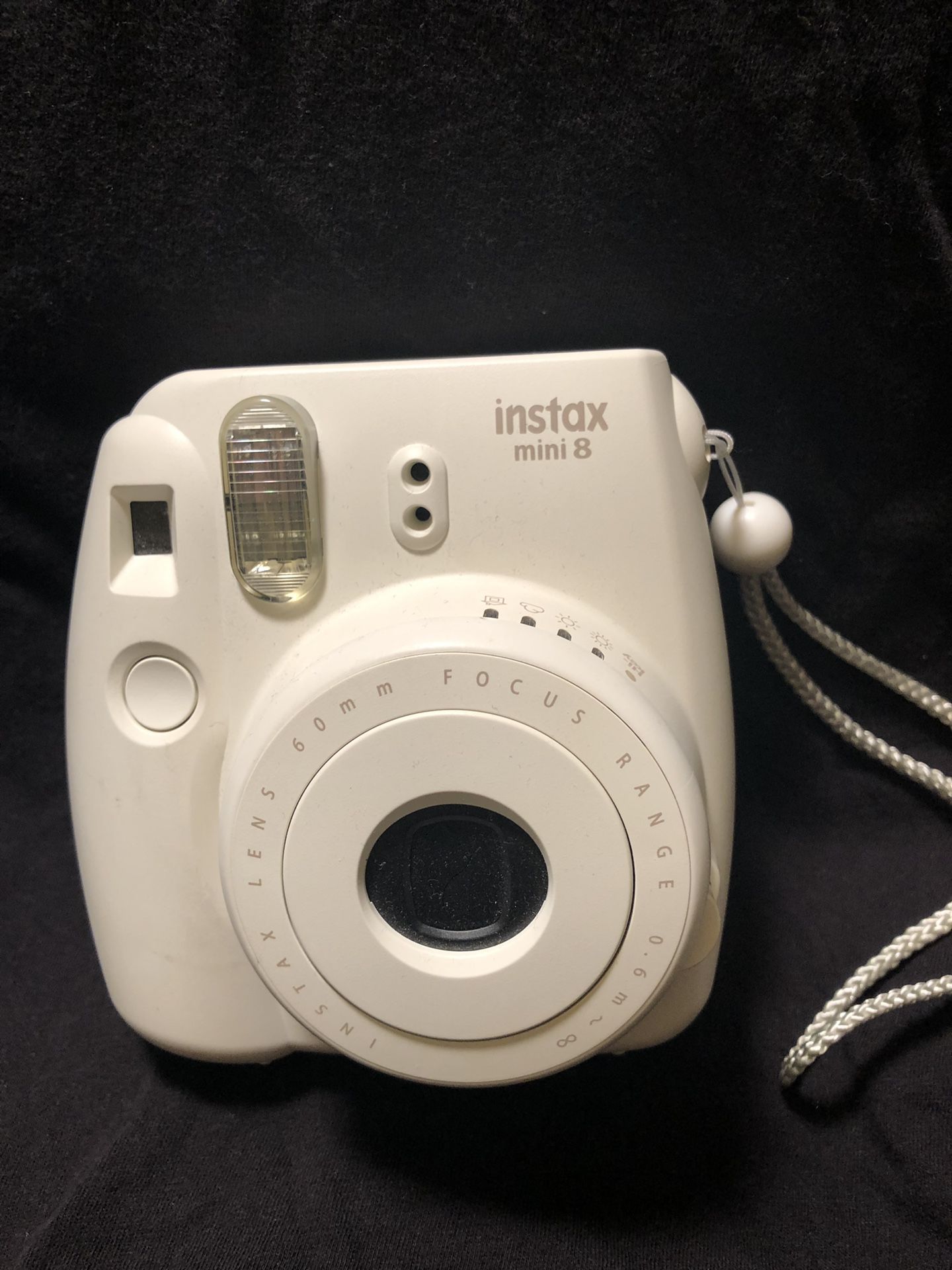Instax mini 8 camera. White. Tested, works.