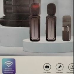 Wireless Microphone , Creator Mic, Social Media Microphone , Podcast, Vlog, Bluetooth Cell Phone Microphone 