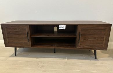 Wood TV Stand / Media Console — $80 OBO