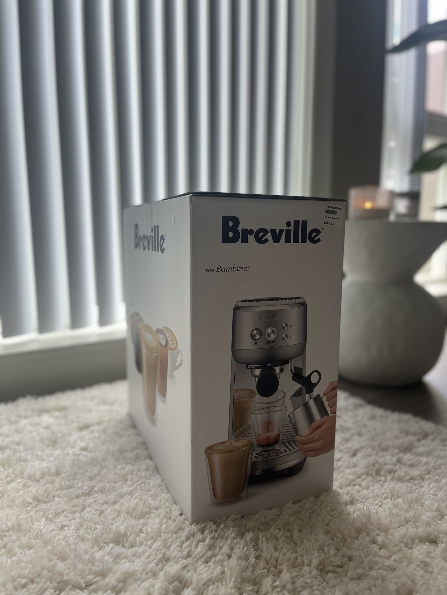 Breville the Bambino espresso machine 