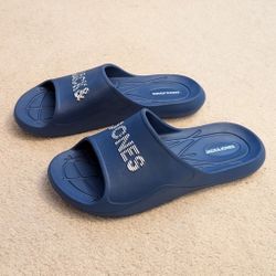 New Jack & Jones Slides Mens Size 10 Slippers Shoes Blue EU 43