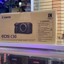 Canon C50 Cinema Camera 