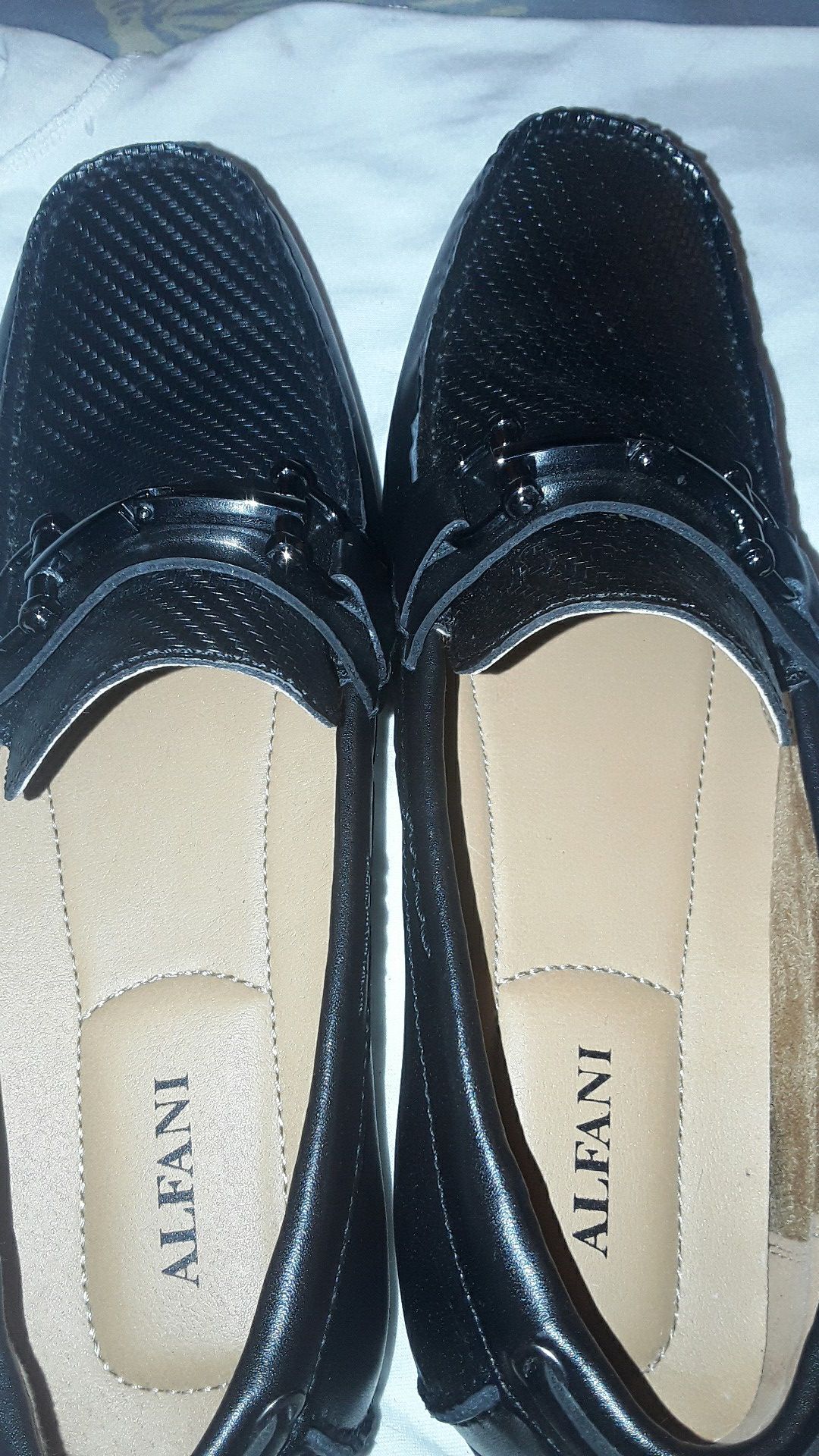 Alfani leather dress shoes