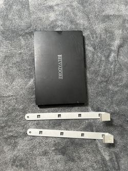 Tri-Fold self barber mirror