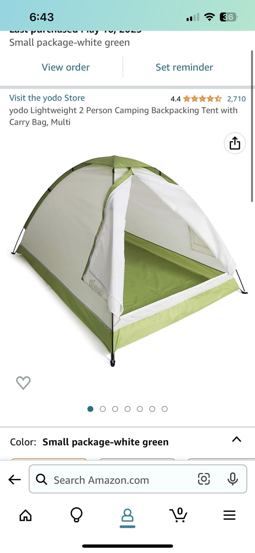 2 Person Tent 