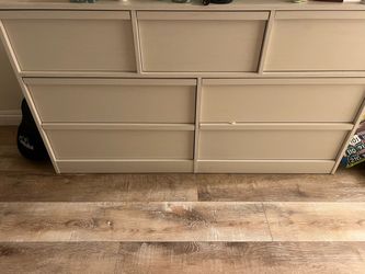 White dresser