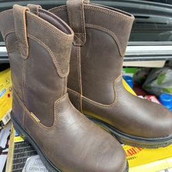 Work Boot Steel Toe Size 8 Men 