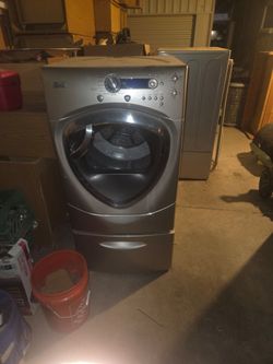 GE profile washer and dryer set