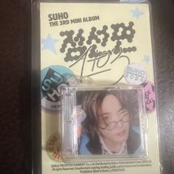 EXO Suho 3rd Mini Album 1 To 3 SMini Version May Not Include Photocard