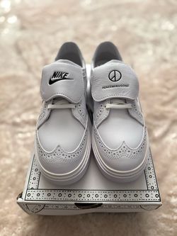Authentic Brand New Nike Kwondo 1 G-Dragon Peaceminusone Triple White Damaged Box Men’s 5
