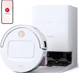 NEW! In the box! Never used!  Yeedi M14 Plus Robot Vacuum and Mop with All-in-One Station, 18000Pa, OZMO Roller Instant Self-Washing Mopping, 167℉ Hot