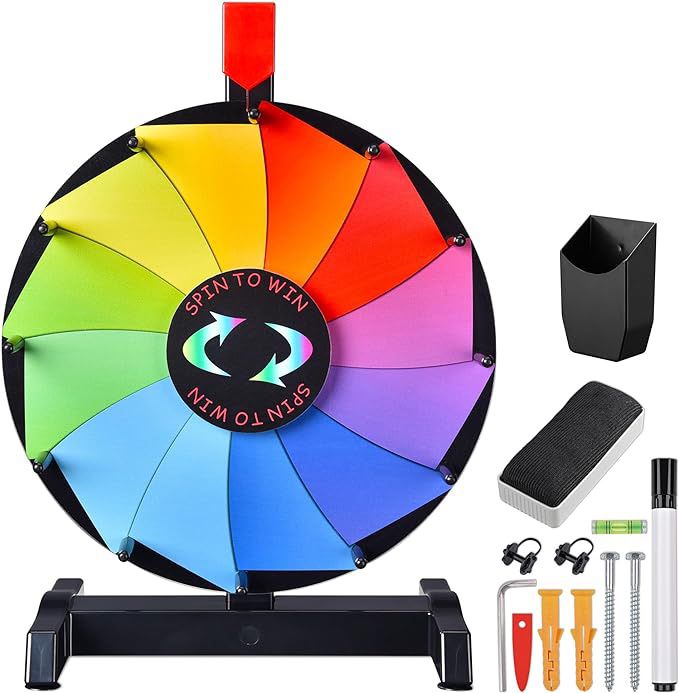 WinSpin 12 Inch Prize Spinning Game Wheel 
