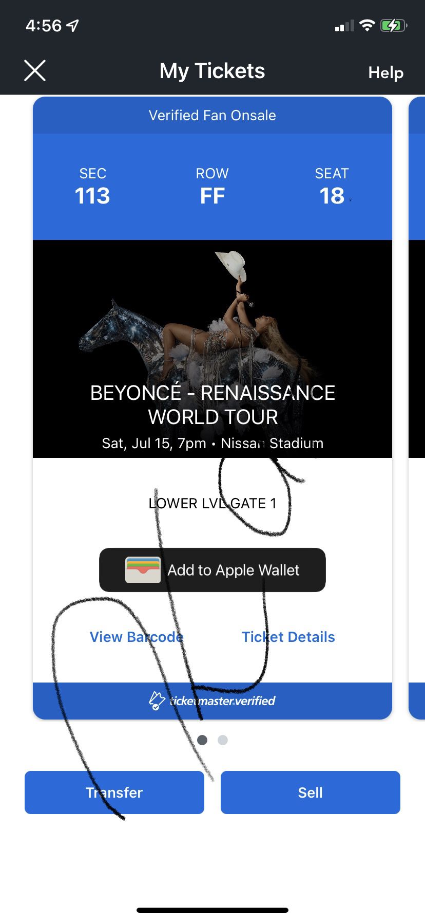 Beyoncé Tickets Nissan Stadium 