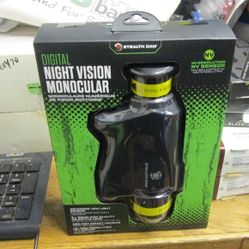 Stealth Cam STC-XNVM Digital Night Vision 9x Zoom Monocular - Black

🆕