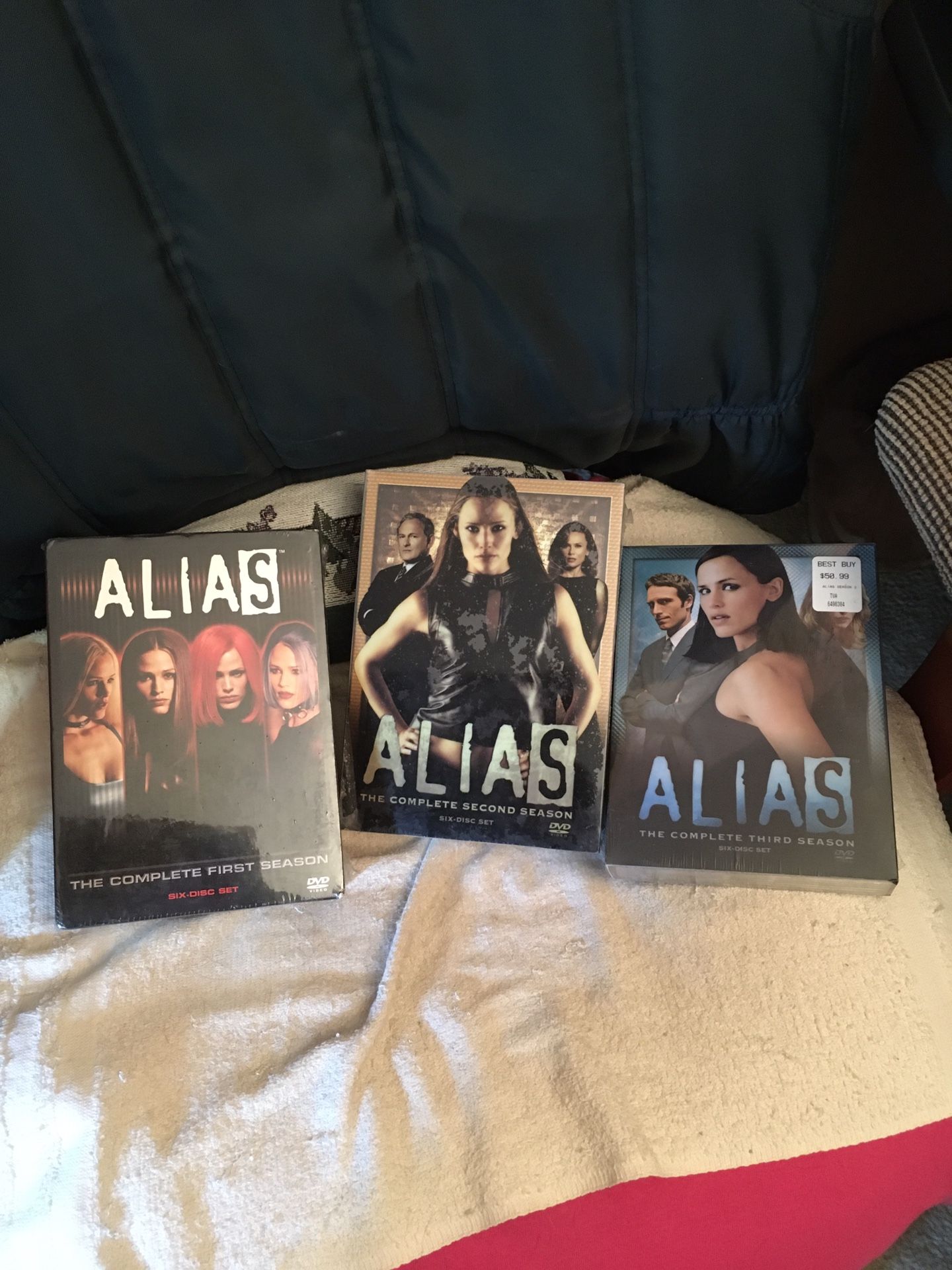 Alias Tv Series Volumes One!Two,and  Three