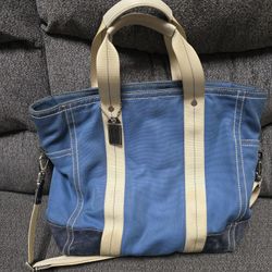 Coach Canvas/leather/suede/nylonTote Bag
