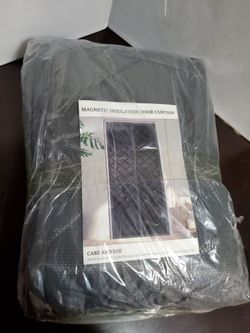 Magnetic Insulated Door Curtain