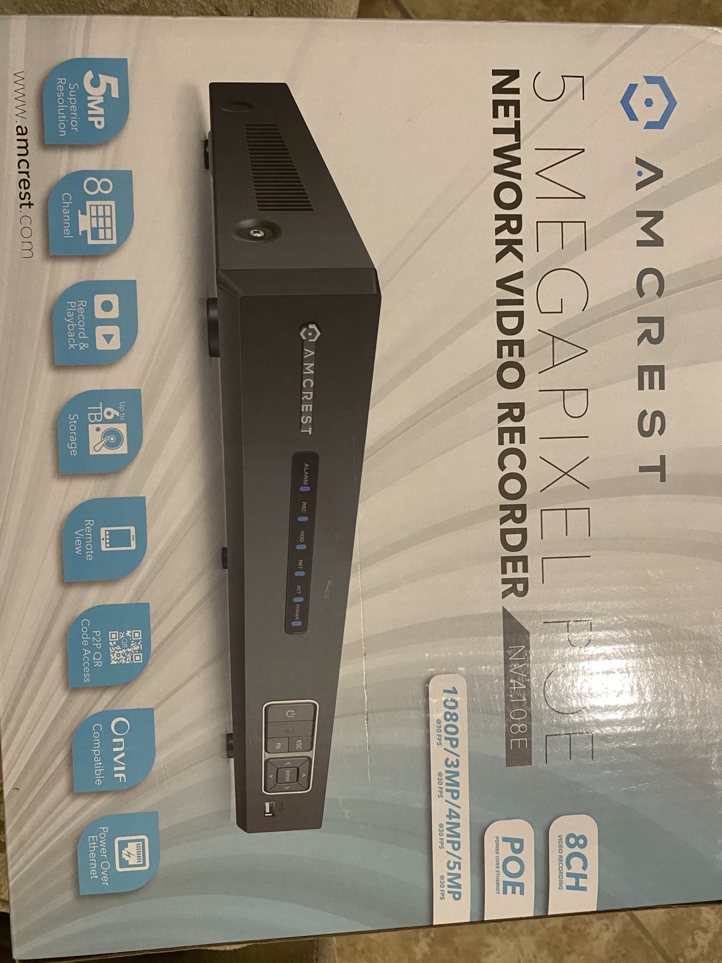 Amcrest 5 Megapixel Network Video Recorder